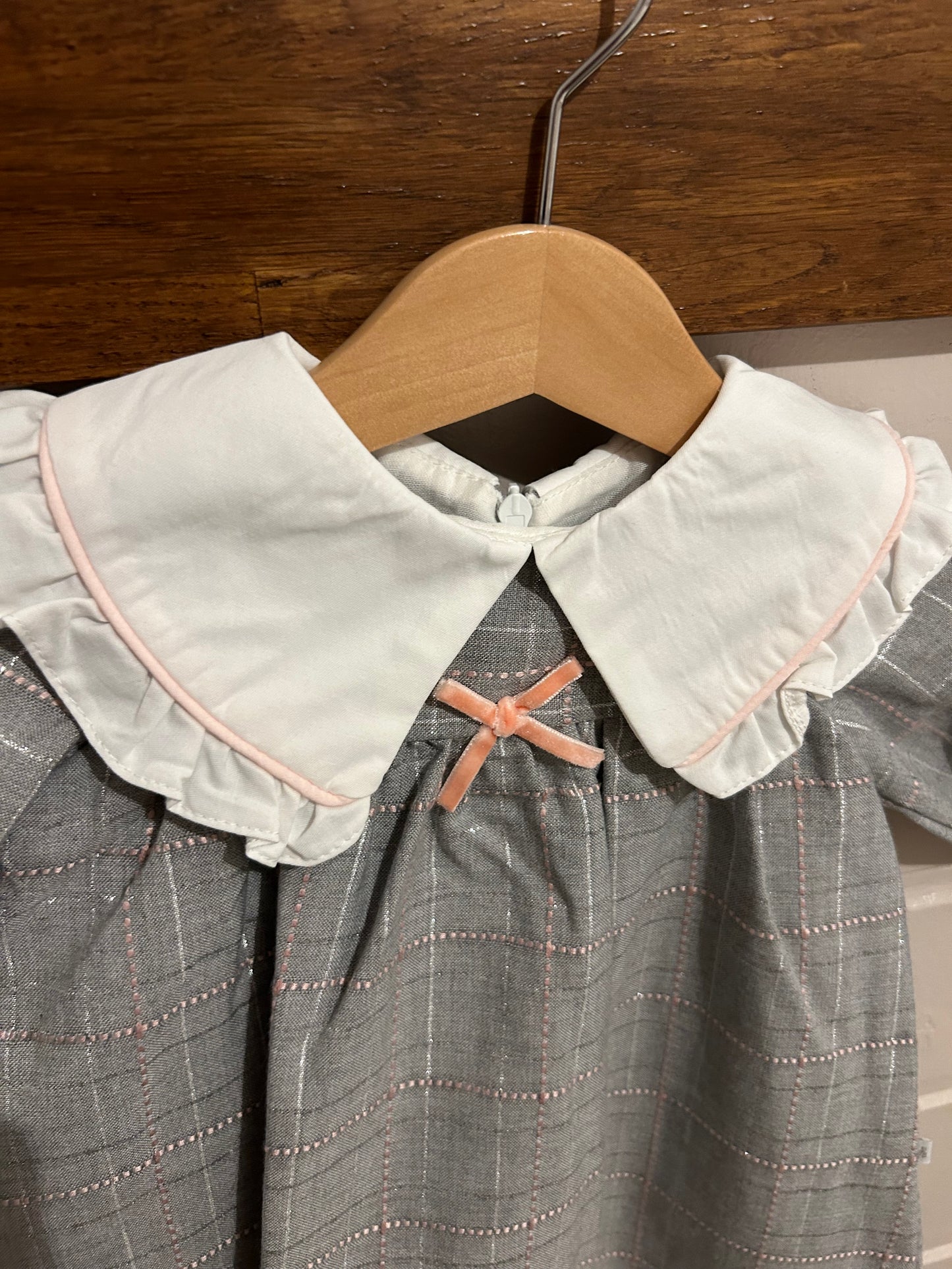 Robe écolière à carreaux