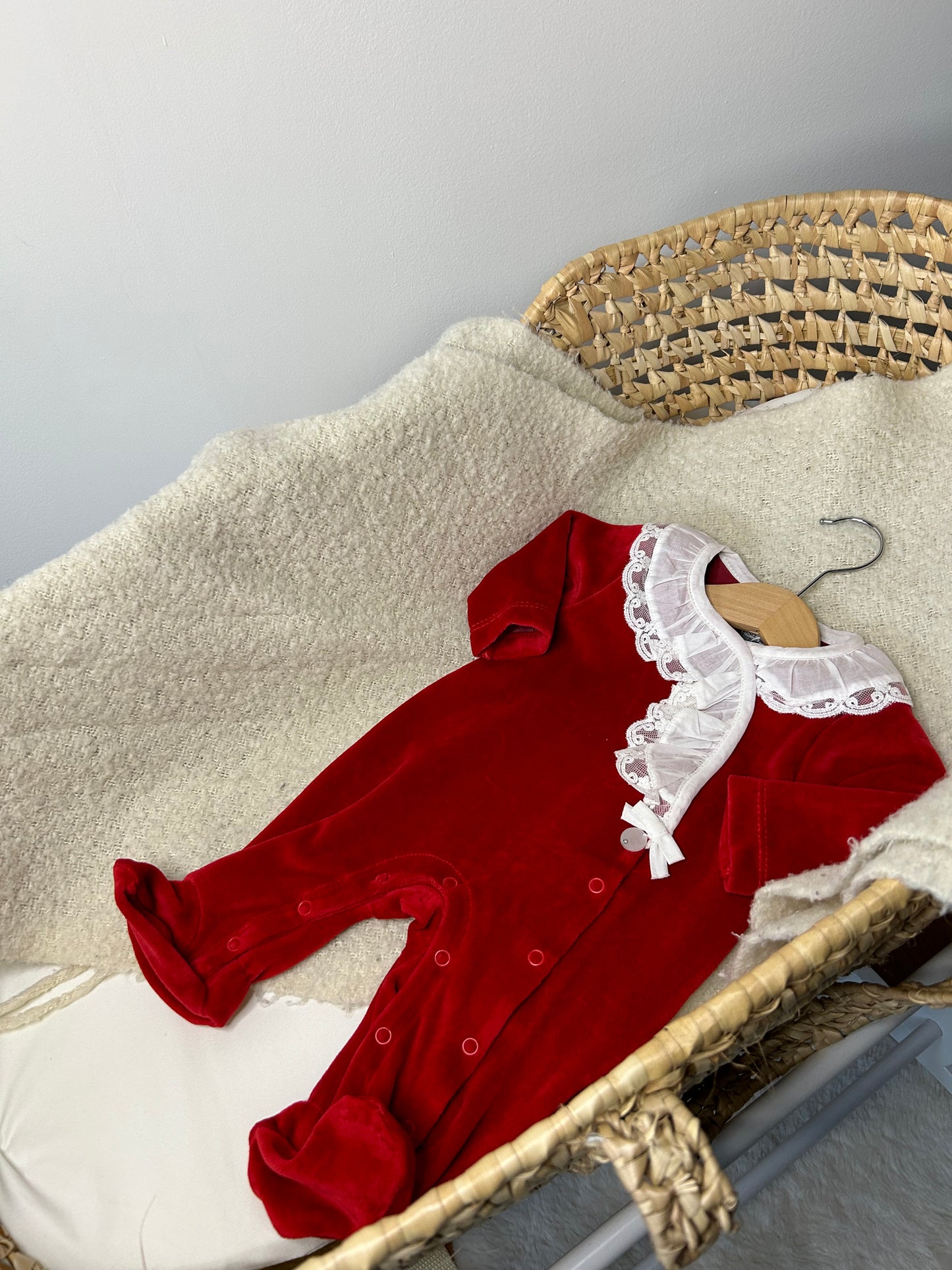 Grenouillère Red Velvet