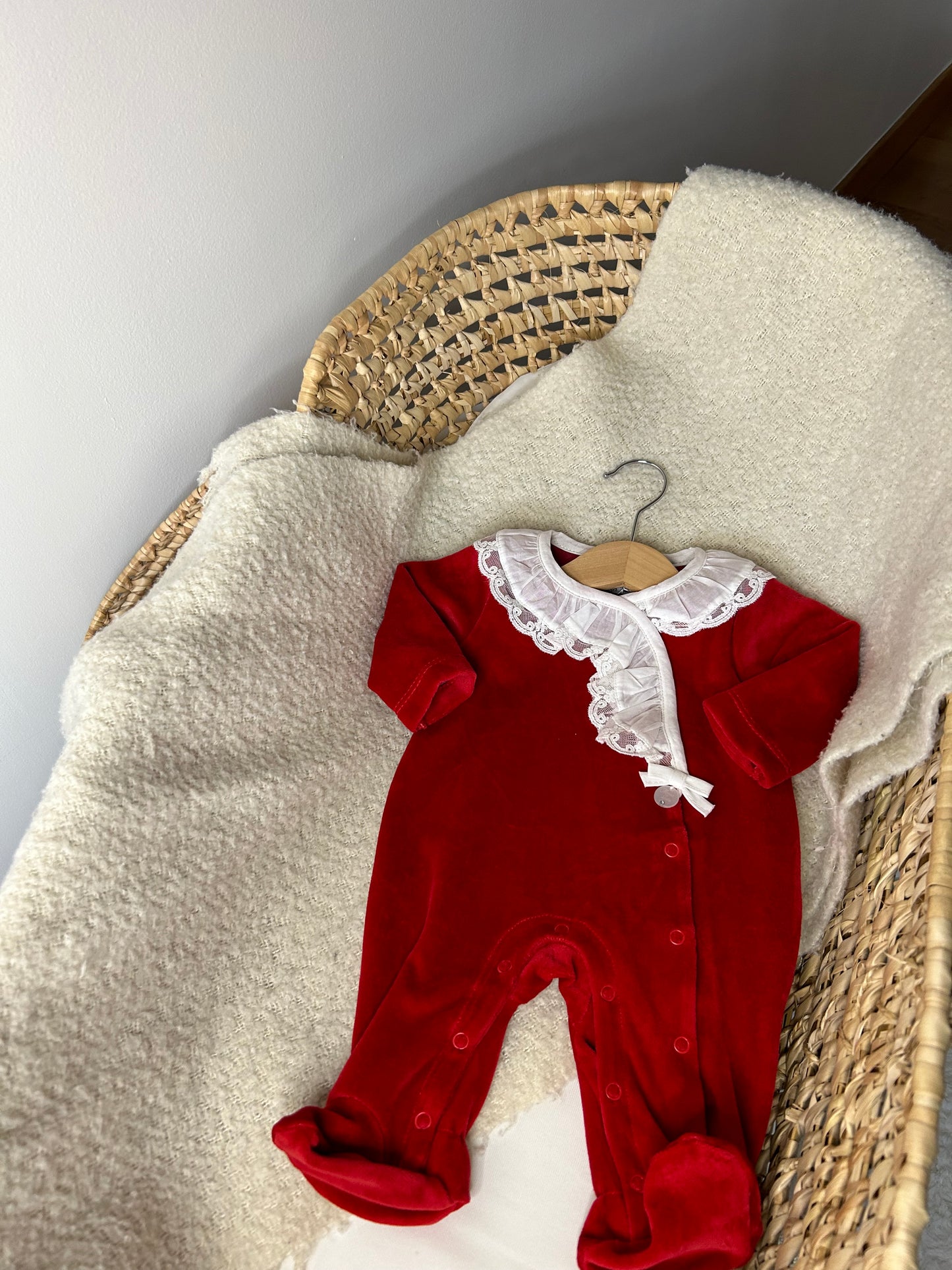 Grenouillère Red Velvet