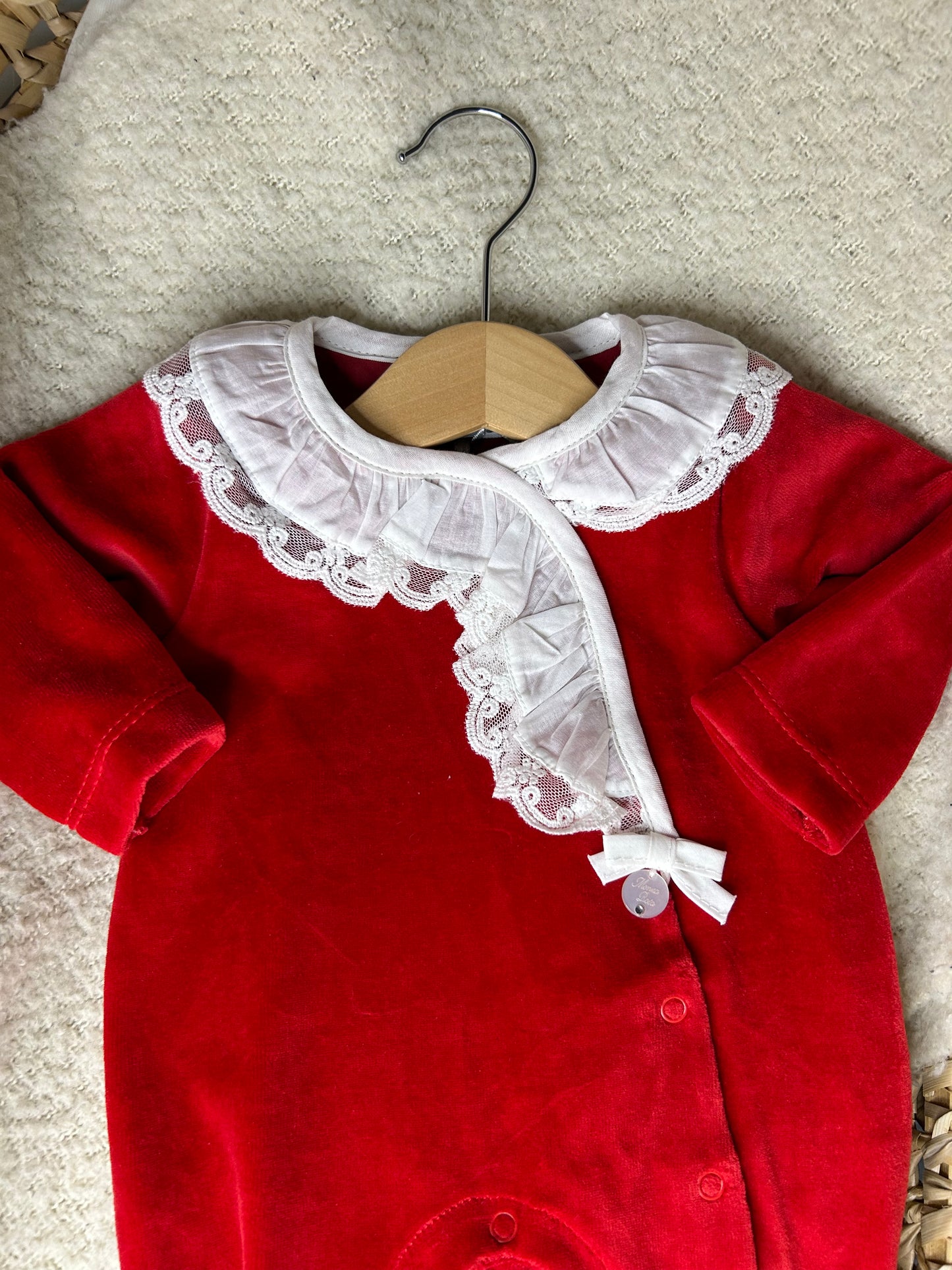 Grenouillère Red Velvet