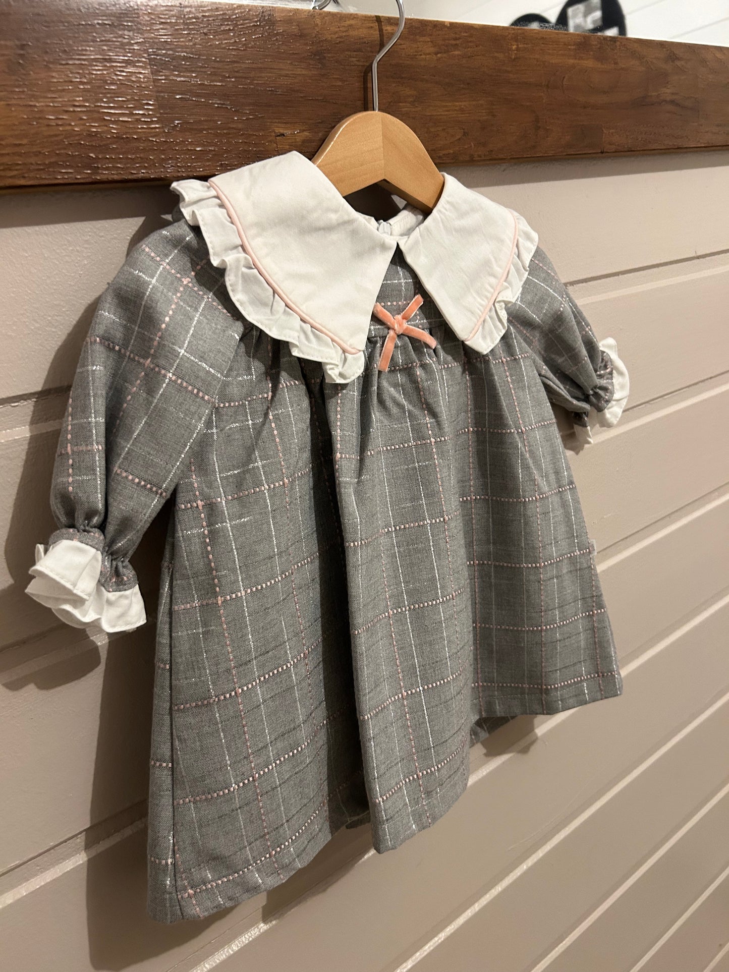 Robe écolière à carreaux